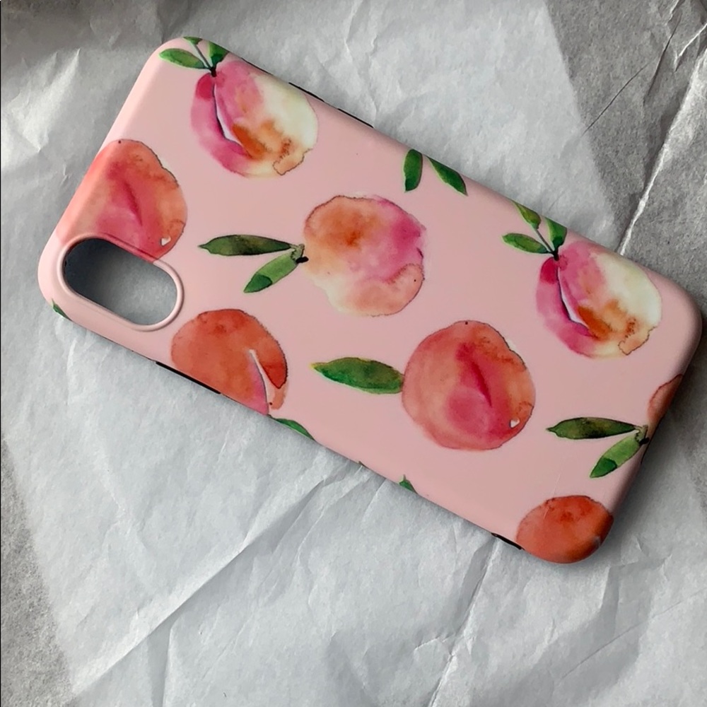 NEW iPhone X / XS / XS MAX Spring Peach Case - Picture 5 of 8